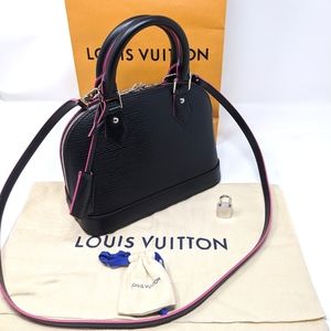 lv alma bb hot pink